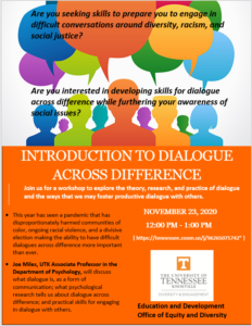 Intro to Dialogue Across Difference